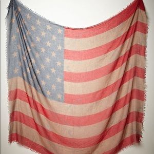 Free People American Flag Scarf